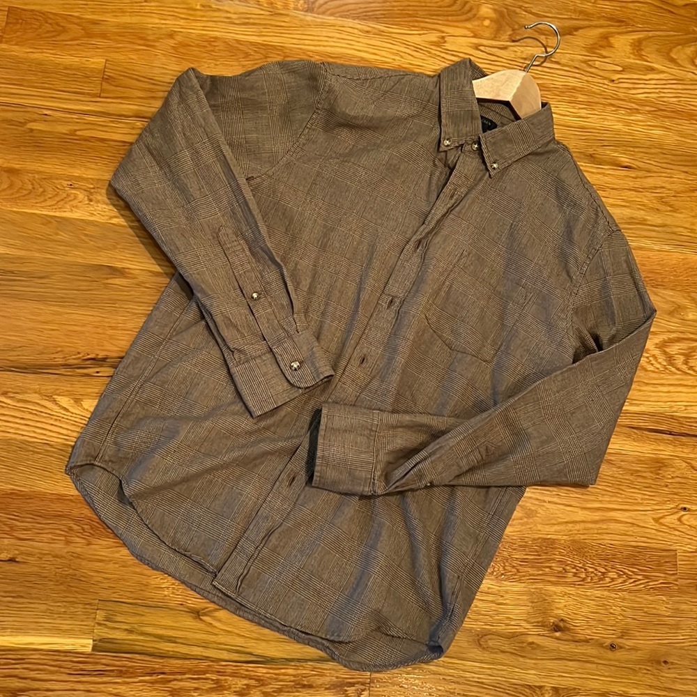 J Crew L Button Down - image 1